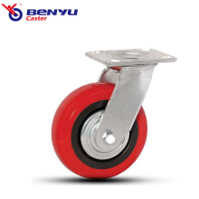 Arcuate Universal Caster Heavy Duty Pu -Castors