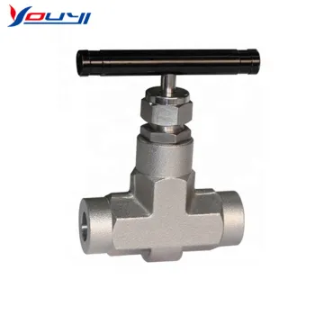Adjustable SS304 SS316 Flow Trimming Needle Valves with Female to Male Threads - 1/8", 1/4", 1/2" Sizes