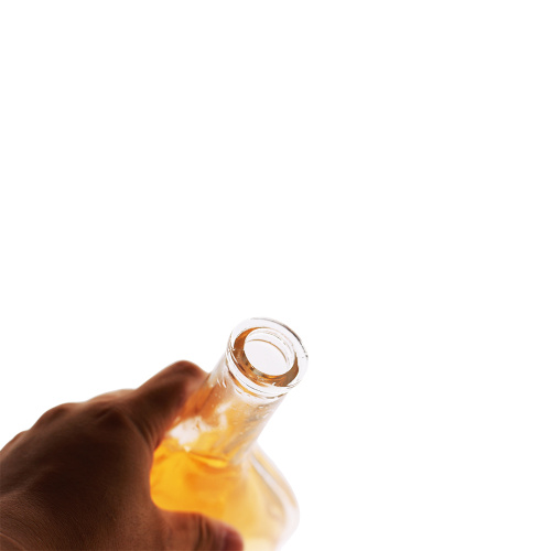 high quality golden glass bottles