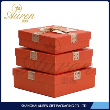 Custom luxury size wedding cakes box