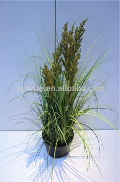 Direct factory price 50 to 150 cm overall tall simulated green potted plant Trichodesma EMCPZ01 07C02