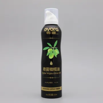 Custom Brands Aluminum Aerosol Olive Oil Spray Cans