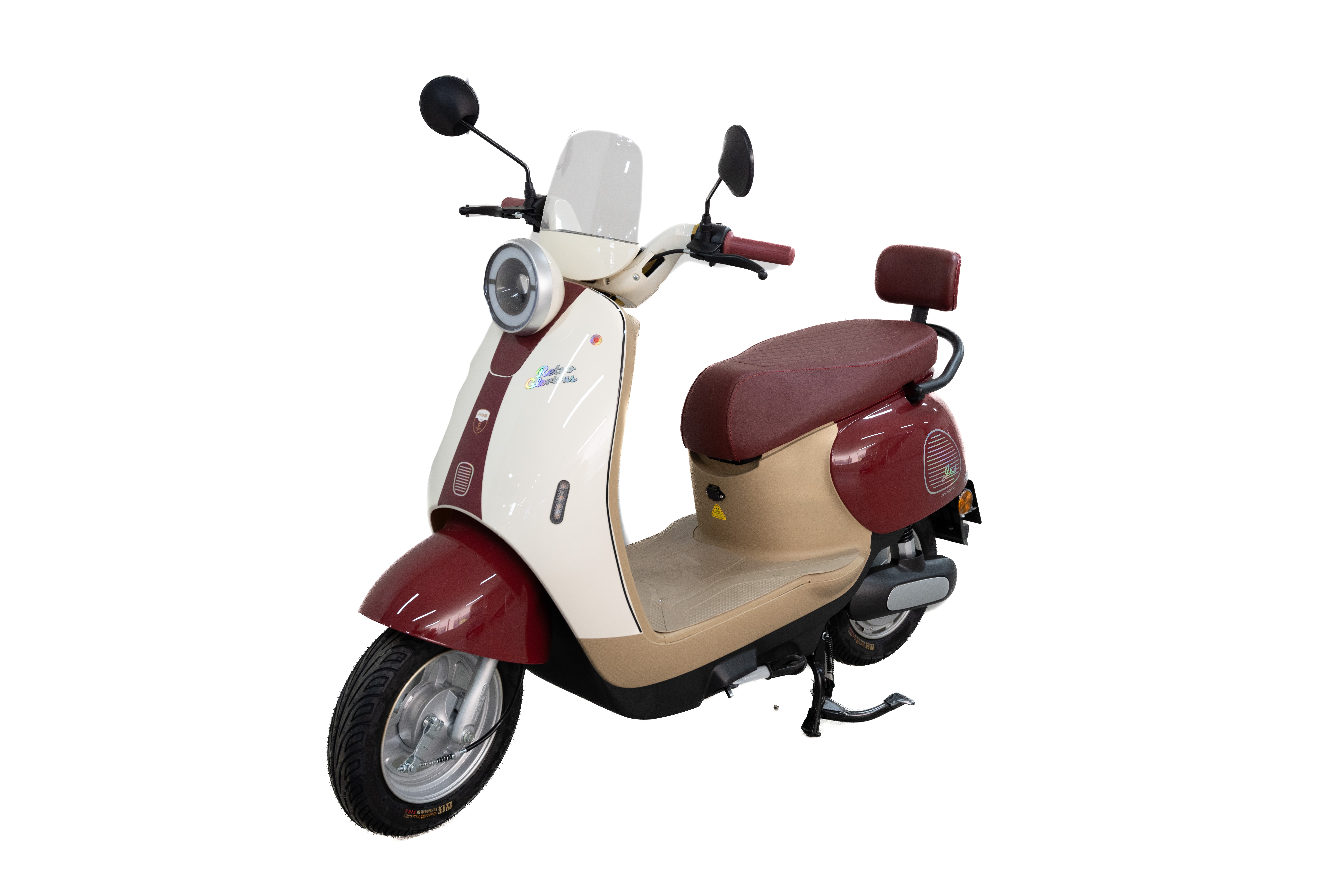 Orange-Accented Electric Scooter for daily life