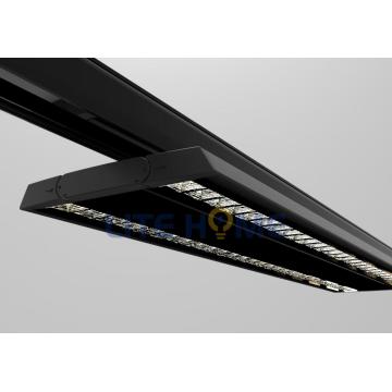 LED track linear light bespoke batwing