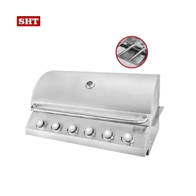 DIY Outdoor Kitchen Portable Gas Grill Small Barbecue Grill BBQ Grill