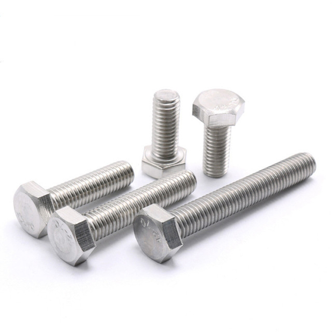 DIN933 Plain и Slivey Hex Bolt