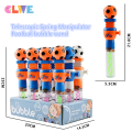 World's Cup extendable blue football bubble wand