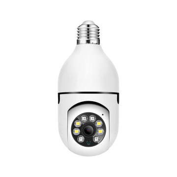 5G WiFi E27 Light Bulb IP Camera with Night Vision for Smart Home Surveillance