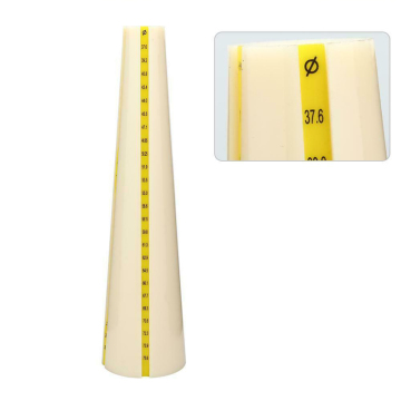 Plastic Jewelry Sizer Mandrel for Bracelet Size Measurement