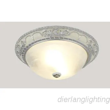New glass poly resin ceiling light ceiling lamp different styles