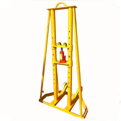 5ton Hydraulic Jack Stand Cable Drum Reel Stand