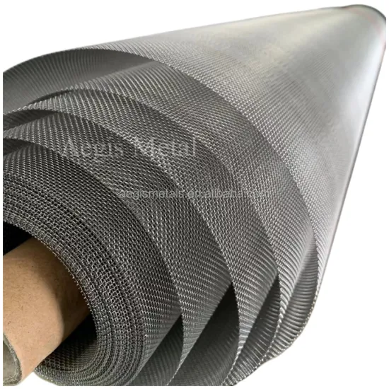 Nichrome Alloy Wire Mesh 6x6 0.6mm 2000x2400mm for Flue Filter Screen