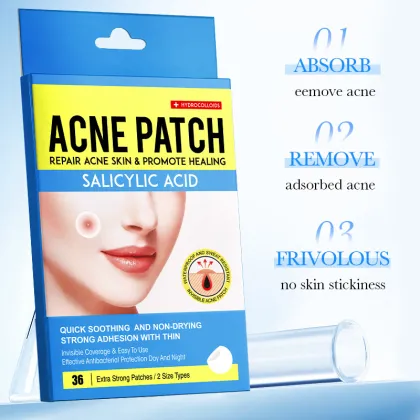 Invisible Acne Patches: Hydrocolloid Acne Removal and Repair