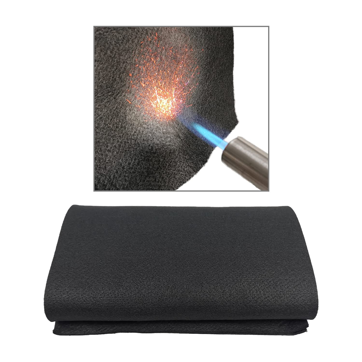 Welding Blanket High Temperature Resistant Fireproof Fabric Protect from Fire Heat Spark protection Welding Pad Fireproof Mat1