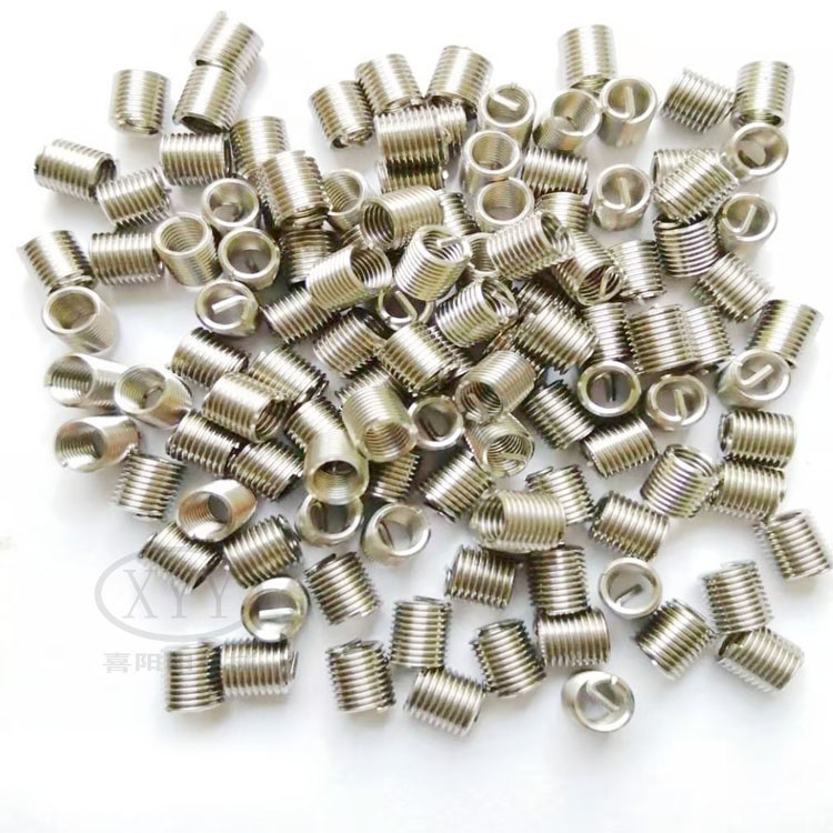 Custom Size 304 Stainless Steel Threaded Insert Radiator Fastening M2-M6 Titanium Wire Turned Thread Inserts Metric Carton