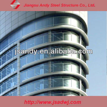 A frame aluminum plate curtain wall