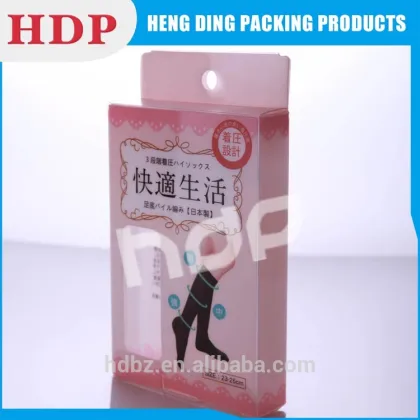 customized recyclable clear pvc bra packaging box                        
                                                                                Supplier's Choice
