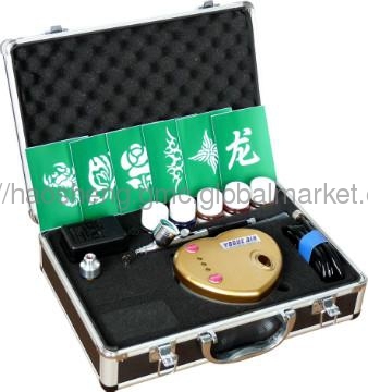 mini air compressor with tatto ink of HS08-2AC-KA