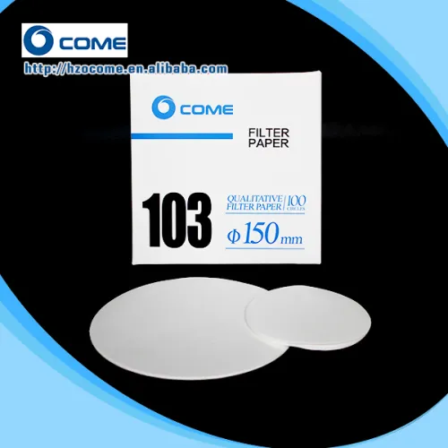 180mm Chemical Coolant Quantitative Ashless Filter Paper, High Quality