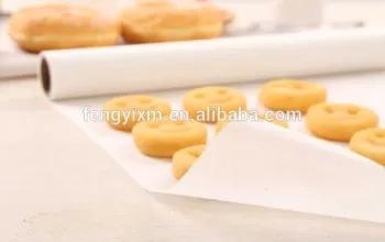 Silicone Food Grade baking parchment paper for food