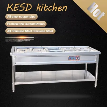 Commercial Electric Display Snacks / Food Warmer Bain Marie with Cabinet