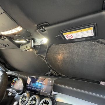 Foldable Summer Car Windshield Sun Shade - Durable UV Protection