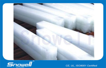Block Ice Machine Evaporator For Seafood Process With Screw Compressor
