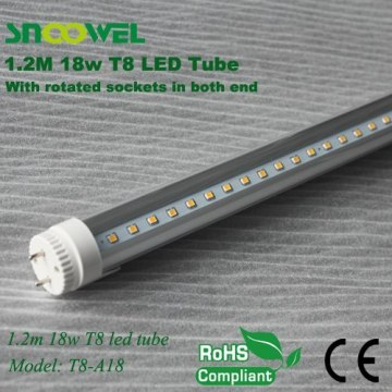 18w 1200mm yang mendahului siang tiub