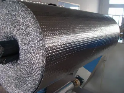 Aluminum foil air bubble thermal insulation materials