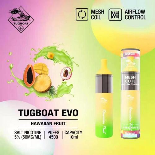 Tugboat Evo 4500 Puffs Disposable Vape Device