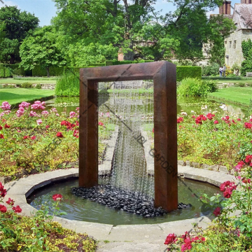 Outdoor Garden Corten Steel Screen