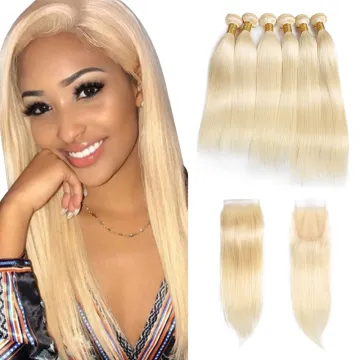 WR good luster silky 613 hair bundles, virgin straight hair bundles, factory wholesale 10a grade bundles straight hair