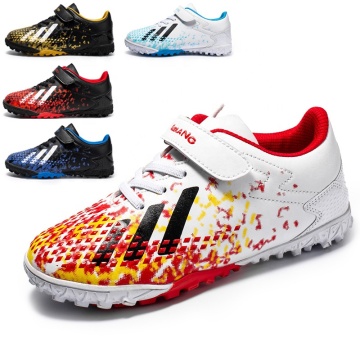 Best Athletic Grass Futsal Sneakers with Ankle Support for Young Teenagers and Kids' Soccer Shoes