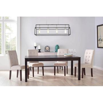 Indoor Chandelier Pendant 4*60W Light linear Brushed Nickel Black Chandeliers Manufactory