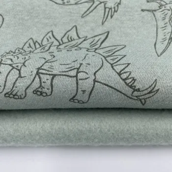 Cartoon Pattern 60% Cotton 40% Polyester Blended Textile