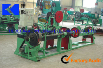 Double wire barbed wire mesh machine