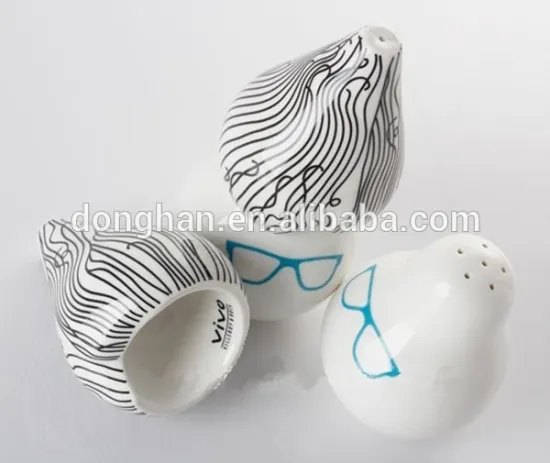 Porcelain salt and pepper sachets with low price