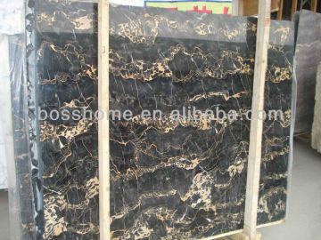 Good black and gold marble portoro marble