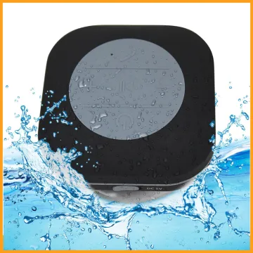 Portable Mini Bluetooth Shower Speaker Wireless with Suction Cup