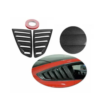 Side Window Louvers for Ford Mustang 2015-2022