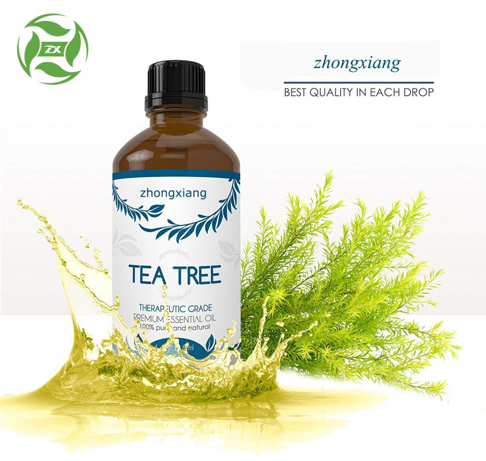 Huile essentielle d&#39;arbre à thé en vrac de qualité aromathérapie