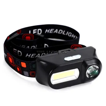 6000 Lumens LED Headlamp: Versatile 6-Mode Headlight with XPE+COB Technology for Fishing, Hunting & More - Rechargeable with 18650 Battery