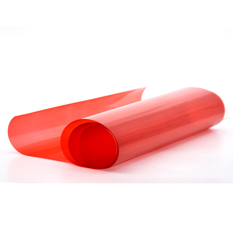 EcoEdge Transparent Red Premium Quality Printing PET Roll Film Prints