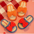 Diapositivas de lino Slipper Niños de algodón de lino