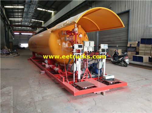 40 CBM 20ton propane silinda vituo vya kujaza