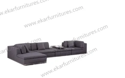 Customized Living Divani Kubus Comfortable Fabric Sofa