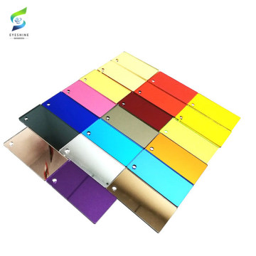 Glossy Solid Mirror PMMA Sheet 1.22x2.44m for Advertising Signs