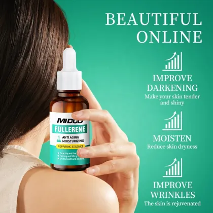 Organic Skin Whitening Face Serum - Anti-Wrinkle Moisturizer