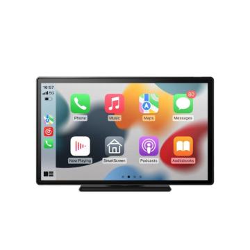 9 Inch Carplay Touch Screen Bluetooth Stereo Android Auto Car Radio with Wifi, Rear Camera, and DVD Audio System