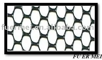 black netting fabric
